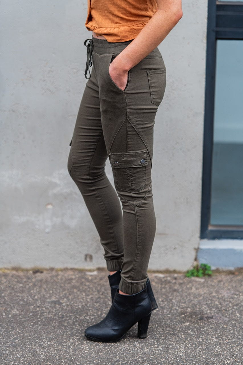 Country Denim Australia Cuff Cargo Khaki Jogger Pants for Men - Best Seller | Comfortable Casual Streetwear for Everyday Wear & Outdoor Activities