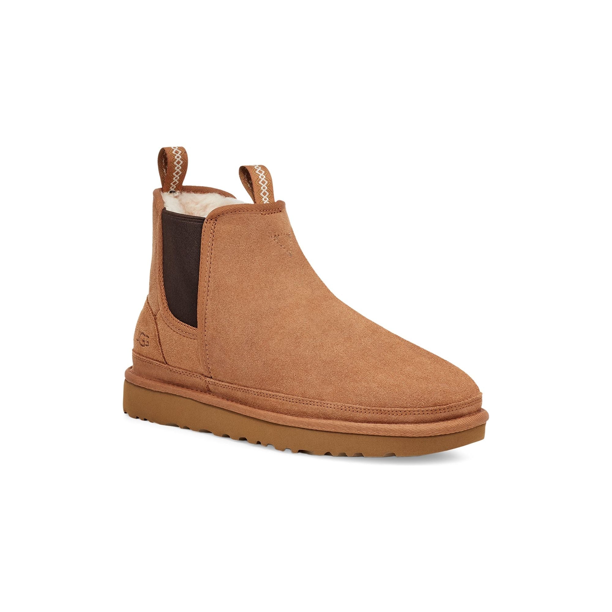 UGG Men's Neumel Chelsea Boots - Waterproof Winter Boots for Men, Comfortable Slip-On Ankle Boots in Chestnut Brown | Perfect for Snow, Hiking & Casual Outfits