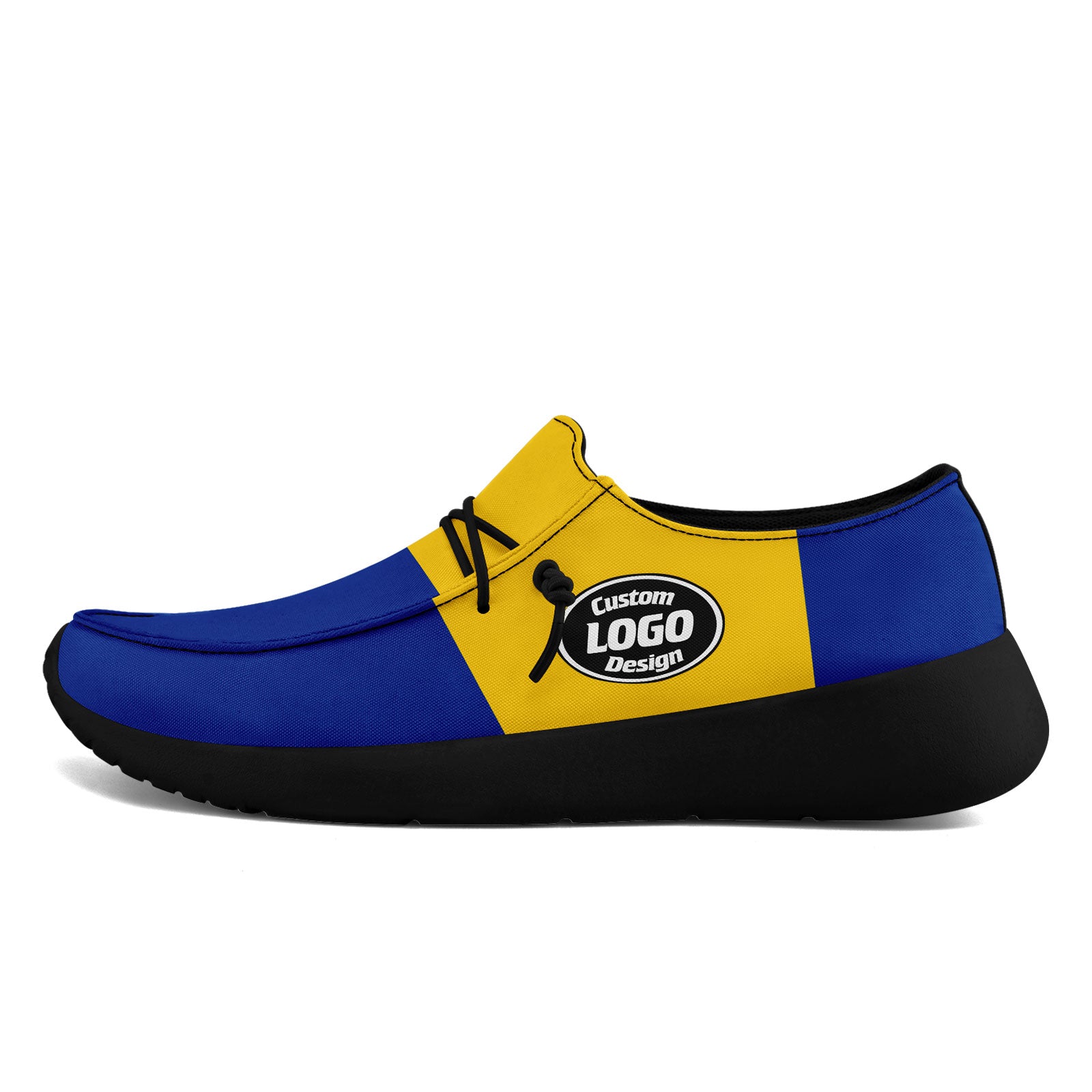 Custom Los Angeles Blue & Yellow Personalized Sneakers - Unisex High-Top Fashion Shoes for Men & Women (Style FN018 D020278, Size 15) - Perfect for Streetwear, Casual Outfits & Sneakerhead Collections