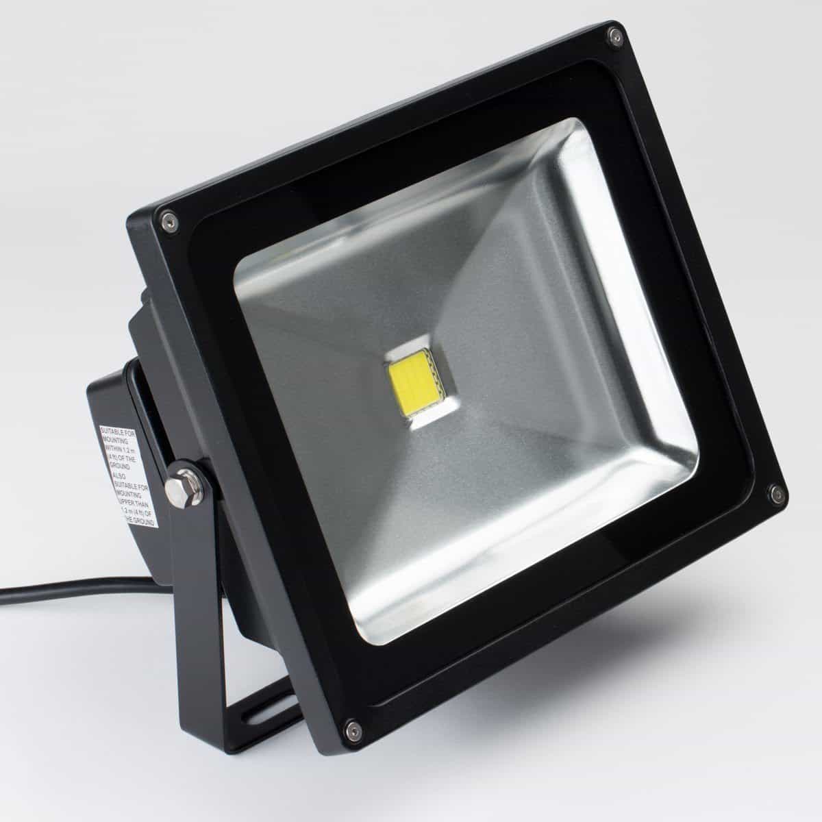10W-50W Small LED Flood Lights, Bright White Outdoor Lighting for Garden, Yard, Pathway, and Security Use
