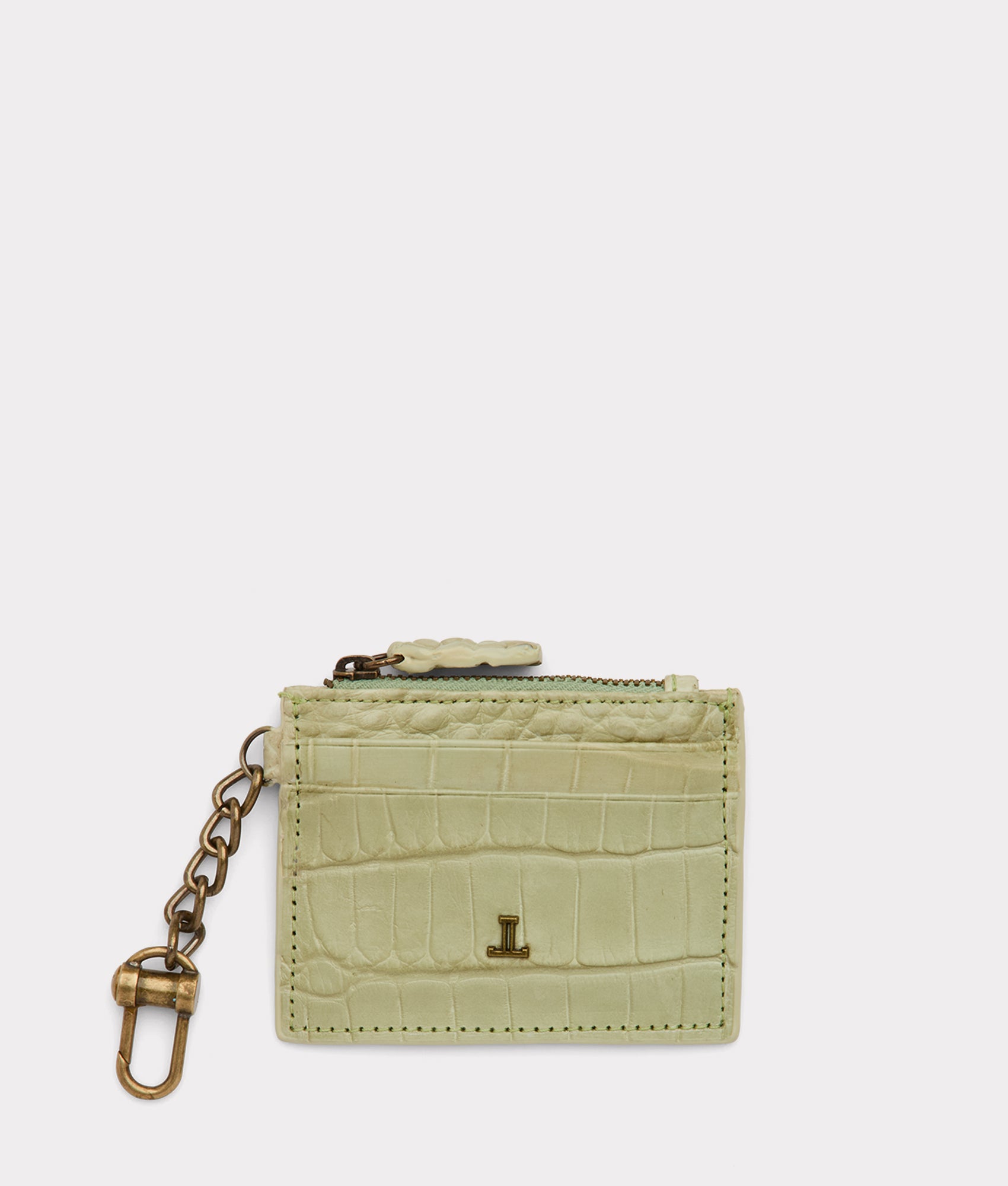 Stylish Exotic Keychain Pouch - Pistachio Green | Perfect for Keys, Coins & Small Essentials | Trendy Accessory for Everyday Use
