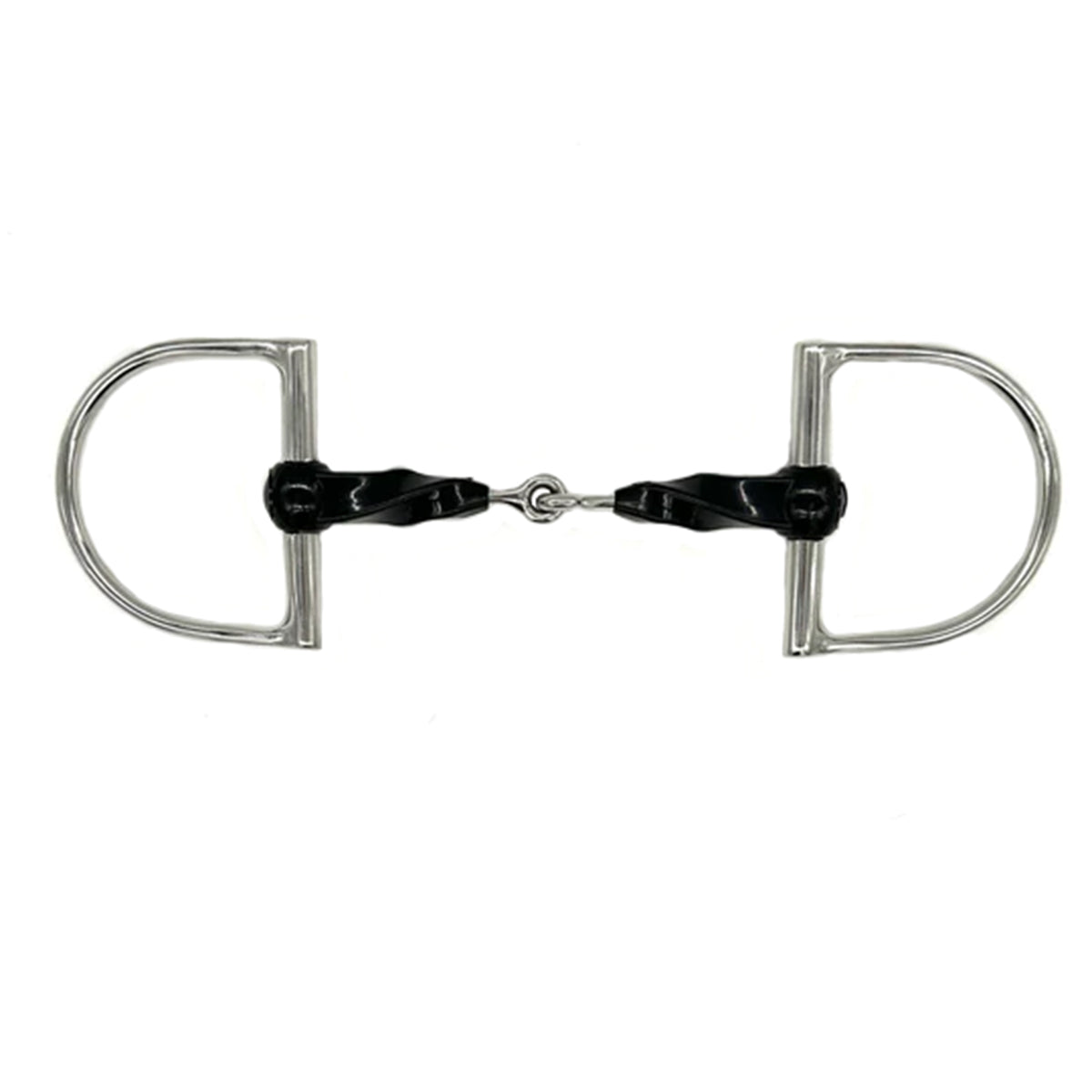 AJR Rubber Twist Dee Bit - High-Quality Horse Training Bit for Gentle Control | Perfect for Dressage, Jumping & Trail Riding