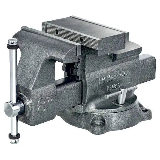 Ken Tool Reversible Mechanic's Vise - Heavy Duty Bench Clamp for Metalworking & Woodworking | Perfect for Home Garage, Workshop & DIY Projects