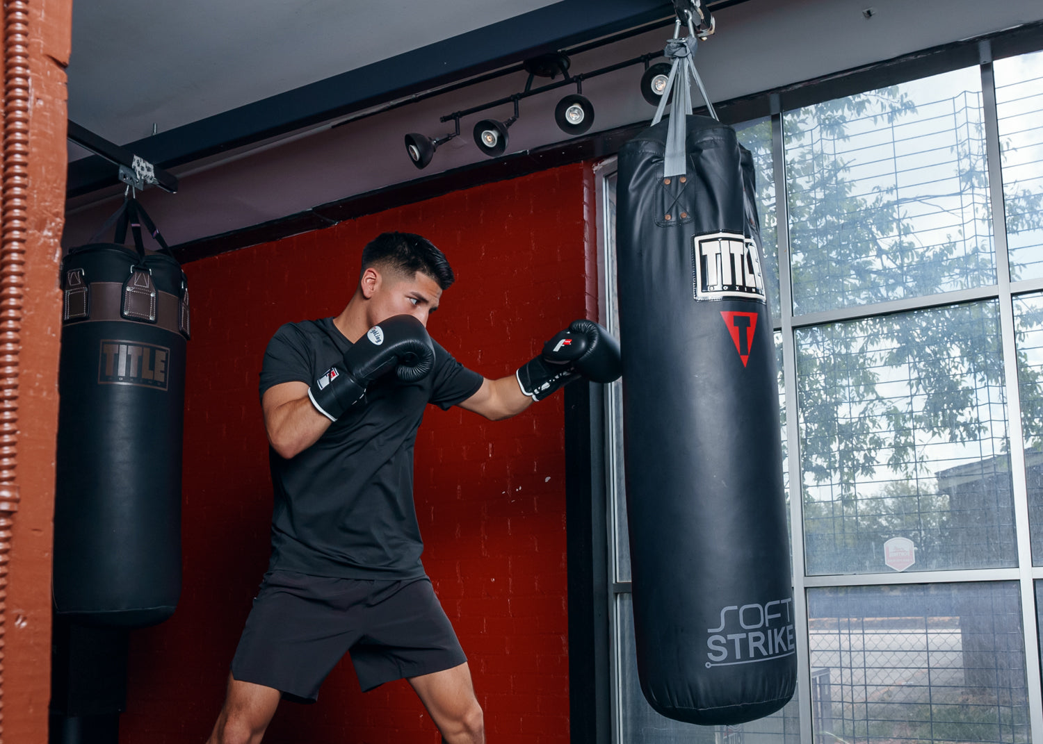 Fighting Fury Professional Lace-Up Boxing Gloves for Training - Premium Leather MMA Sparring & Heavy Bag Workout Gear