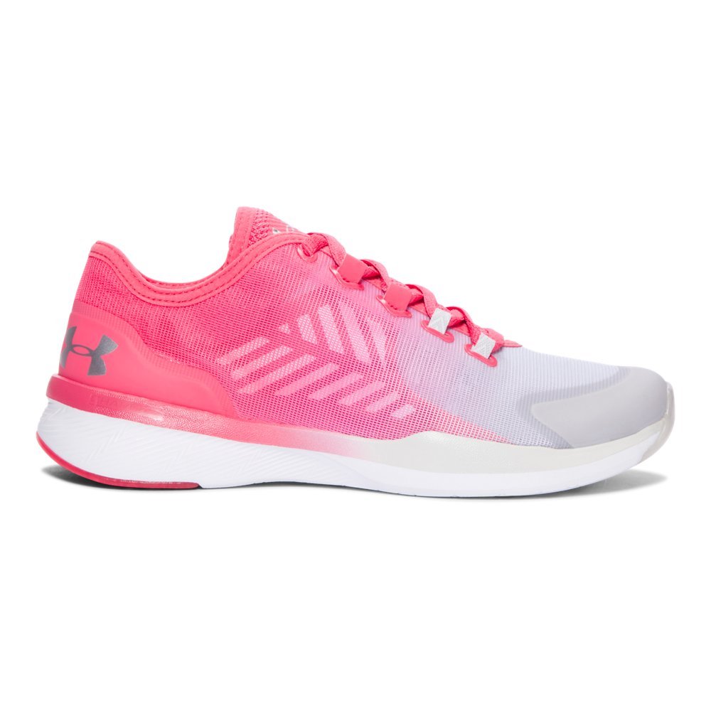 Under Armour Charged Push Women's Training Shoes - Lightweight Gym Workout Sneakers for Running & Cross Training - Size 6.5 - Pink (SS17) - Perfect for Fitness Classes, Weightlifting & Cardio Workouts