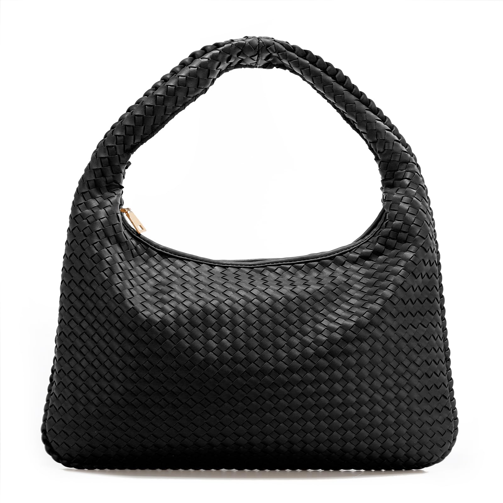 LA TERRE Woven Tote Bag for Women - Large Boho Hobo Handbag with Top Handle & Shoulder Strap - Perfect for Beach, Shopping & Travel Accessories