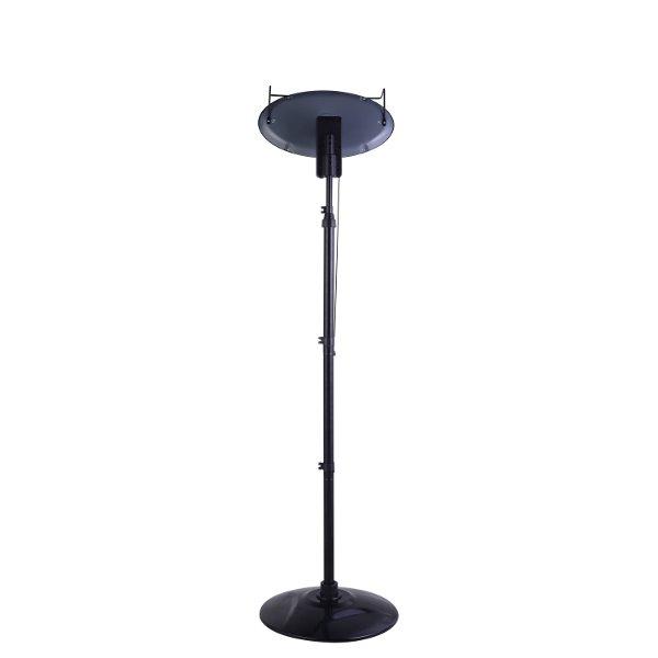 Adjustable Height Freestanding Electric Patio Heater - Tall Outdoor Heater for Patio, Deck & Garden - Perfect for Cold Evenings & Outdoor Gatherings
