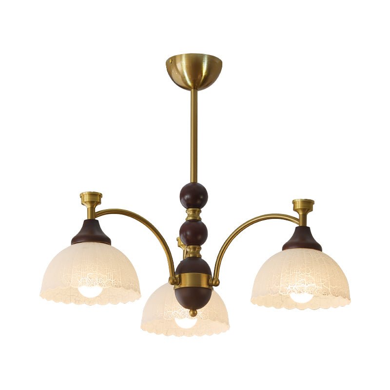 Walnut Color & Gold & White
