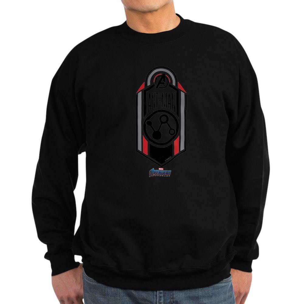 Ant Man Logo Sweatshirt - Marvel Superhero Hoodie for Men & Women | Dark Grey Pullover for Casual Wear, Cosplay & Marvel Fans