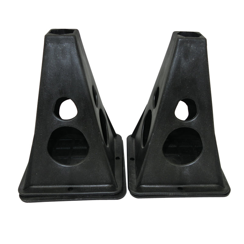 Caravan Stabilizer Stands (Pair) CVS01 - Heavy Duty RV Leveling Jacks for Camping & Travel Trailers
