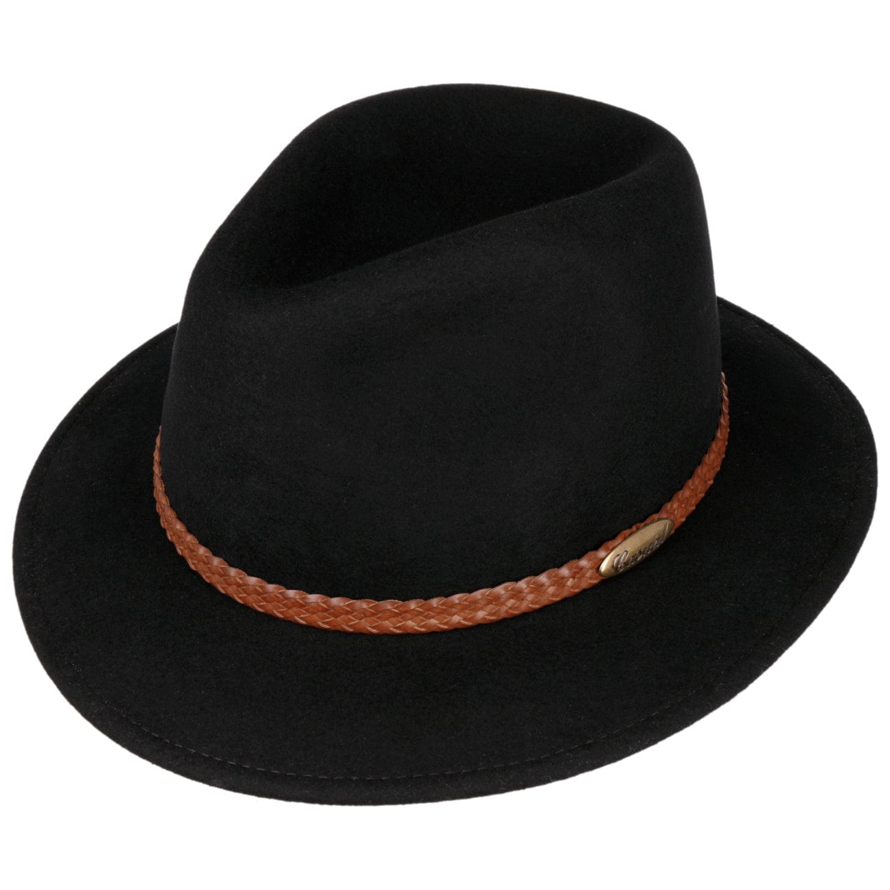 Stylish Casual Lightweight Wool Felt Travel Hat by Lierys - Perfect for Outdoor Adventures, Travel & Everyday Wear