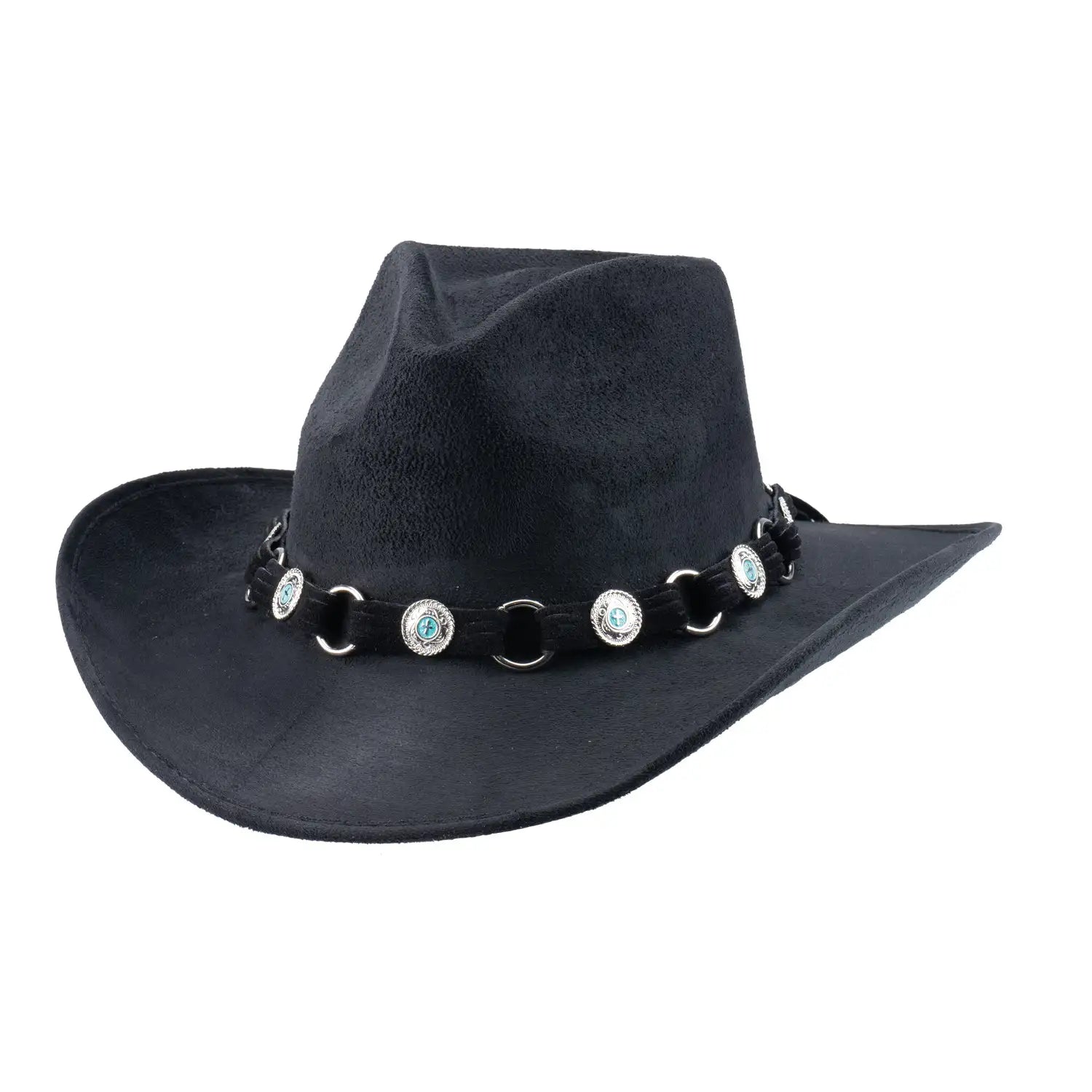 Bullhide Fortnight Faux Felt Cowboy Hat for Men & Women - Western Style Rancher Hat for Outdoor Rodeo, Country Music Festivals & Summer Sun Protection
