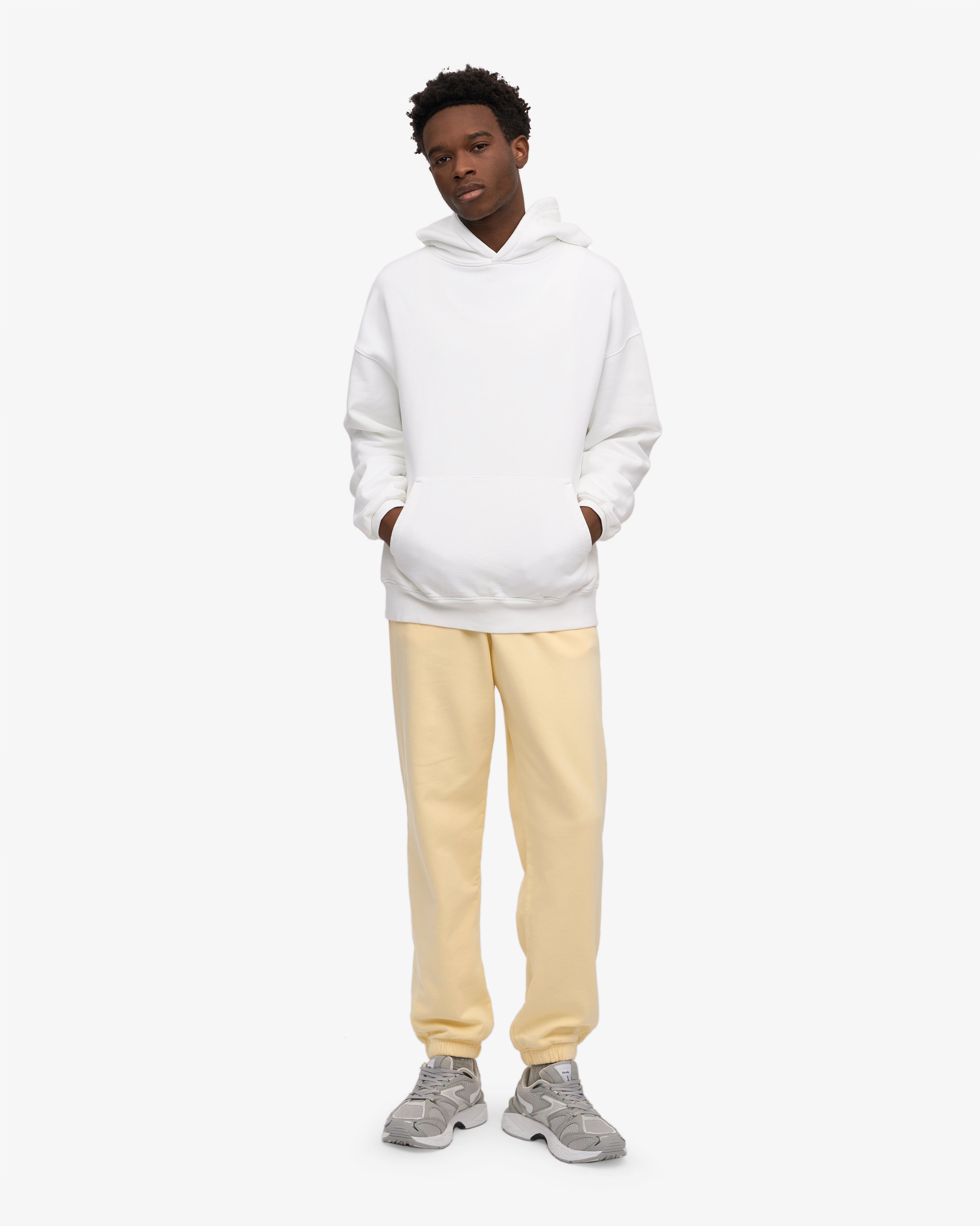 Organic Cotton Sweatpants for Women - Soft Yellow Lounge Pants | Comfortable Casual Wear for Home, Yoga & Relaxation