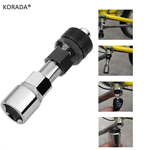 KORADA Professional Mountain Bike Repair Tool Kit - Chain Removal, Bracket Remover, Freewheel Remover & Crank Puller - Complete Bicycle Maintenance Set for Road & MTB Cycling - Perfect for Trail Repairs & Home Workshop Use