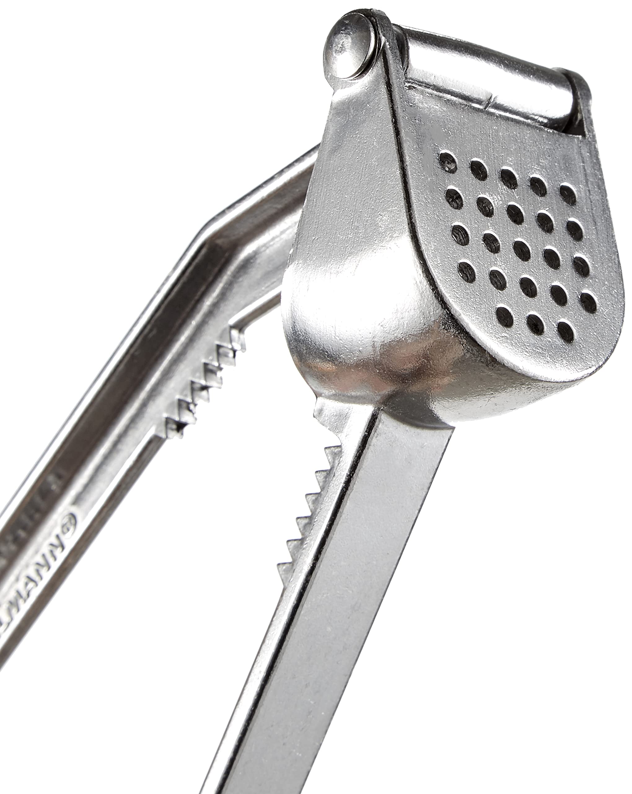 Premium Stainless Steel Garlic Press - Heavy Duty Manual Garlic Crusher & Mincer with Ergonomic Handle for Cooking, Baking, and Meal Prep
