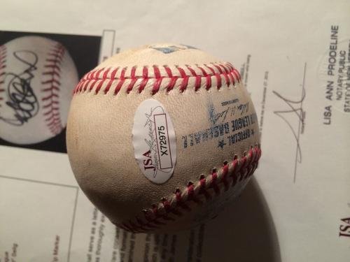 Ichiro Suzuki Signed Game Used Baseball - 100th Home Run Milestone - JSA/MLB Certified - Authentic MLB Autographed Baseball - Perfect for Sports Memorabilia Collectors and Baseball Fans