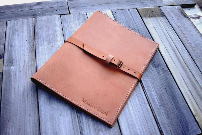 Premium 14 Inch Laptop Case - Genuine Leather Protective Sleeve for MacBook Air/Pro - Perfect for Work, Travel & School