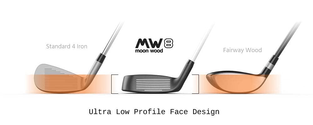 Premium MW8 Moon Wood Golf Fairway Wood for Men & Women – High-Performance Golf Club with Headcover – USGA Tournament Legal – Perfect for Driving Range & Course Play