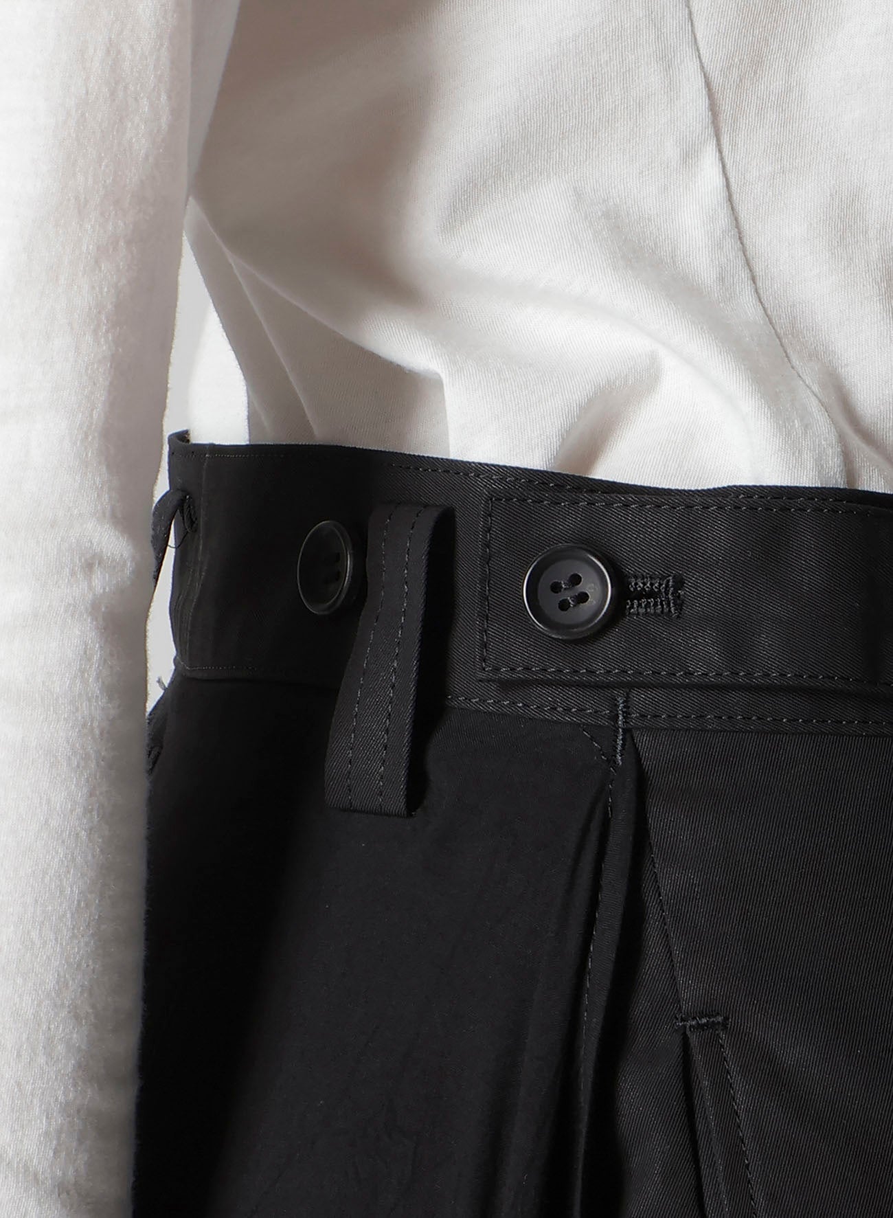 Stylish Cotton Twill Draped D Pants for Women - Comfortable & Elegant High Waist Trousers for Office, Casual Wear & Night Out