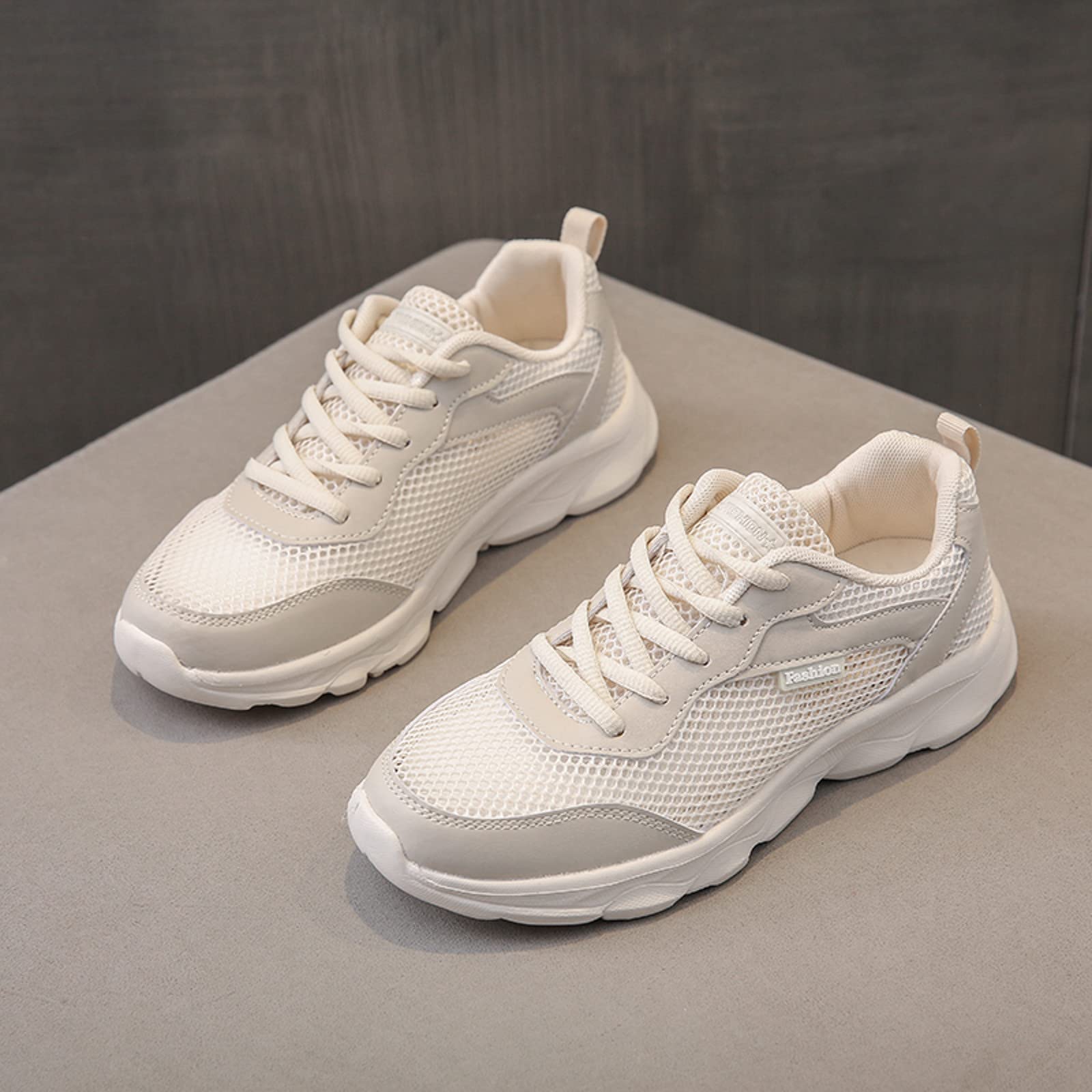 Women's Slip-On Walking Shoes - Lightweight Running Sneakers for Women, Comfortable Casual Tennis Shoes with Anti-Slip Sole - Perfect for Walking, Jogging, Gym & Daily Wear