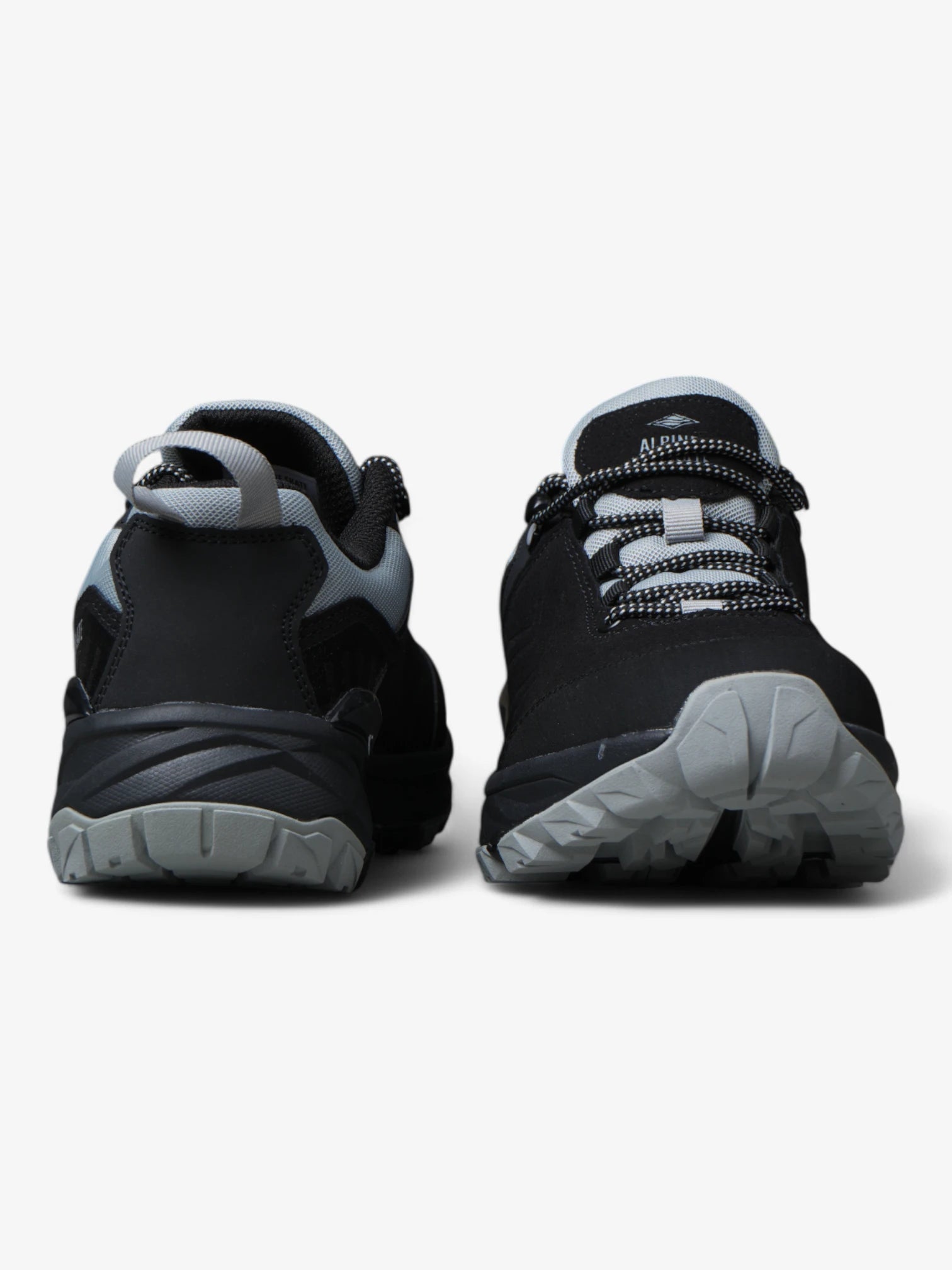 **Ajanta Alpine Skate Shoes for Men & Women - Black & Grey Sneakers for Skateboarding, Casual Wear & Street Style**