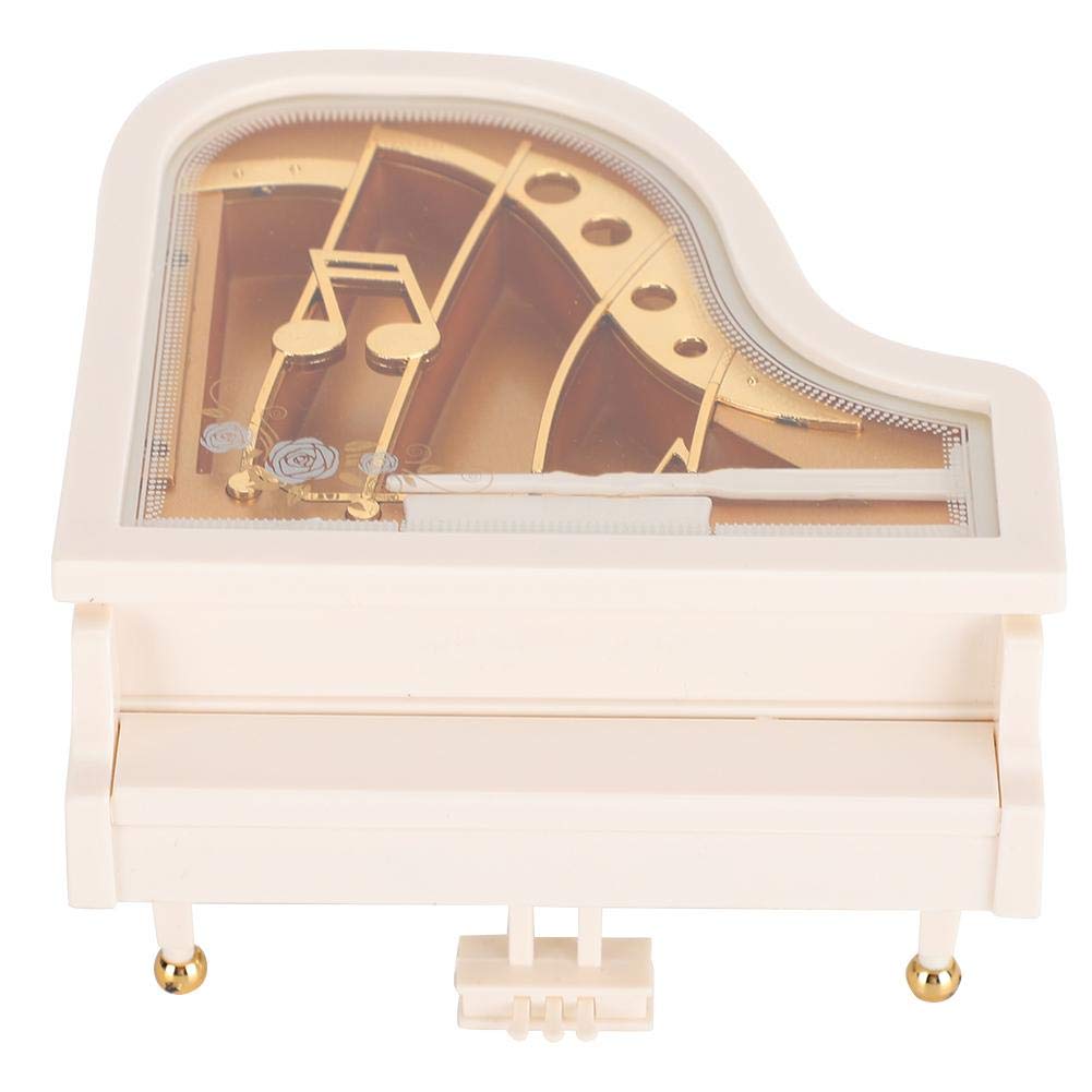 Vintage Wind-Up Music Box with Rotating Handle - Handcrafted Birthday Gift, Home & Desk Decor for Living Room, Bedroom, and Office | Perfect for Weddings, Anniversaries & Special Occasions
