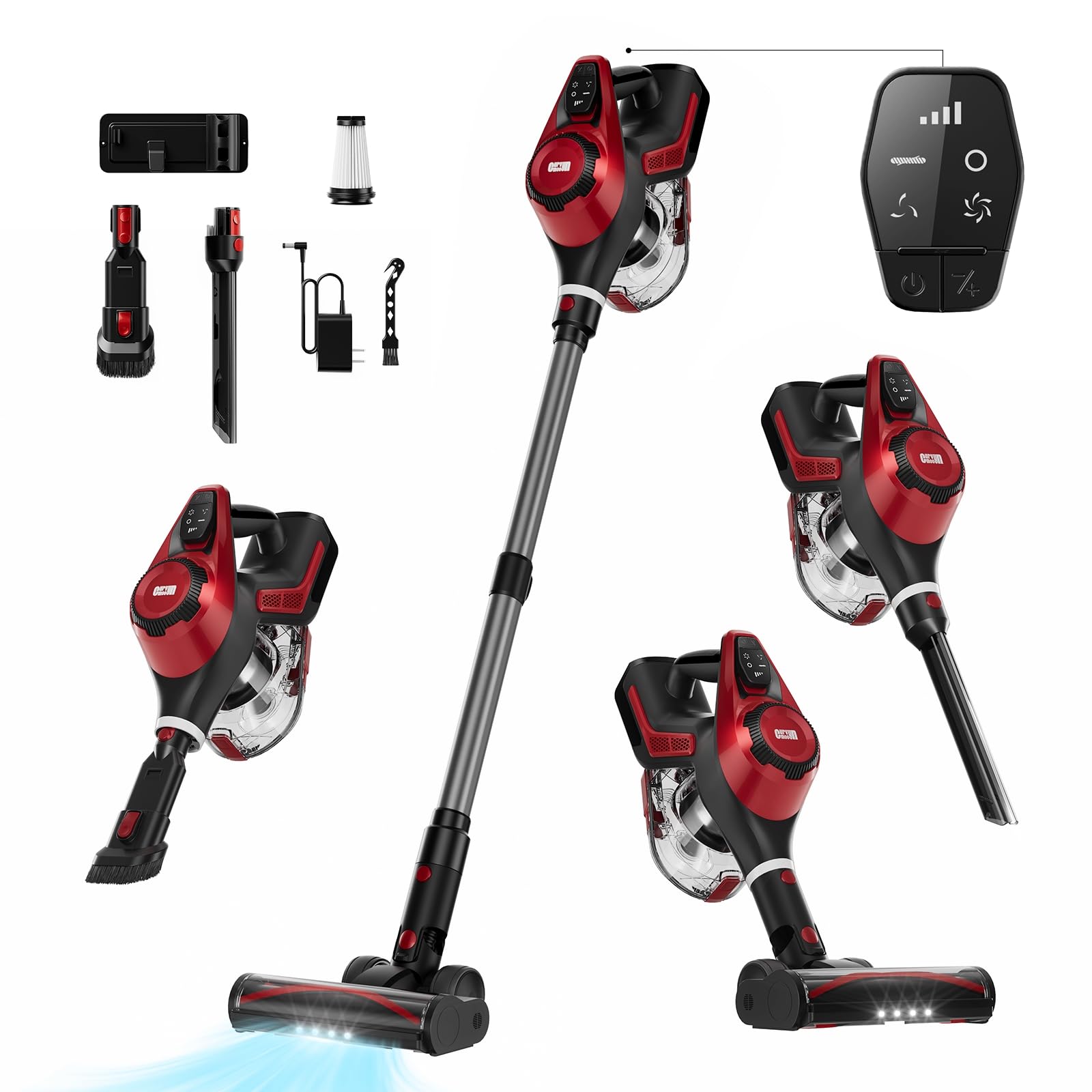 27Kpa Cordless Vacuum Cleaner - 8-in-1 Lightweight for Pet Hair & Floors | Home Cleaning