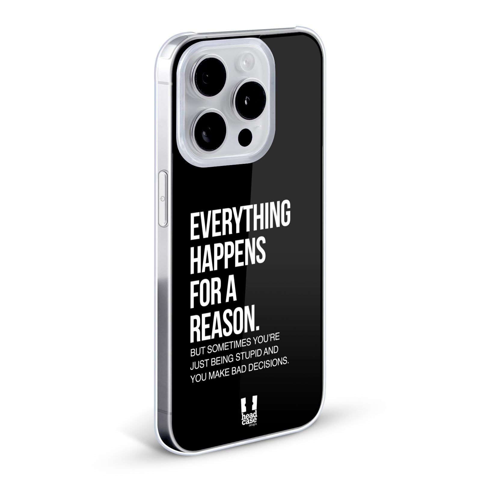 Stylish Hard Back Phone Case with Sassy Quotes - Compatible with Apple iPhone 7/8/SE (2020 & 2022) | Perfect for Daily Use, Work & Travel