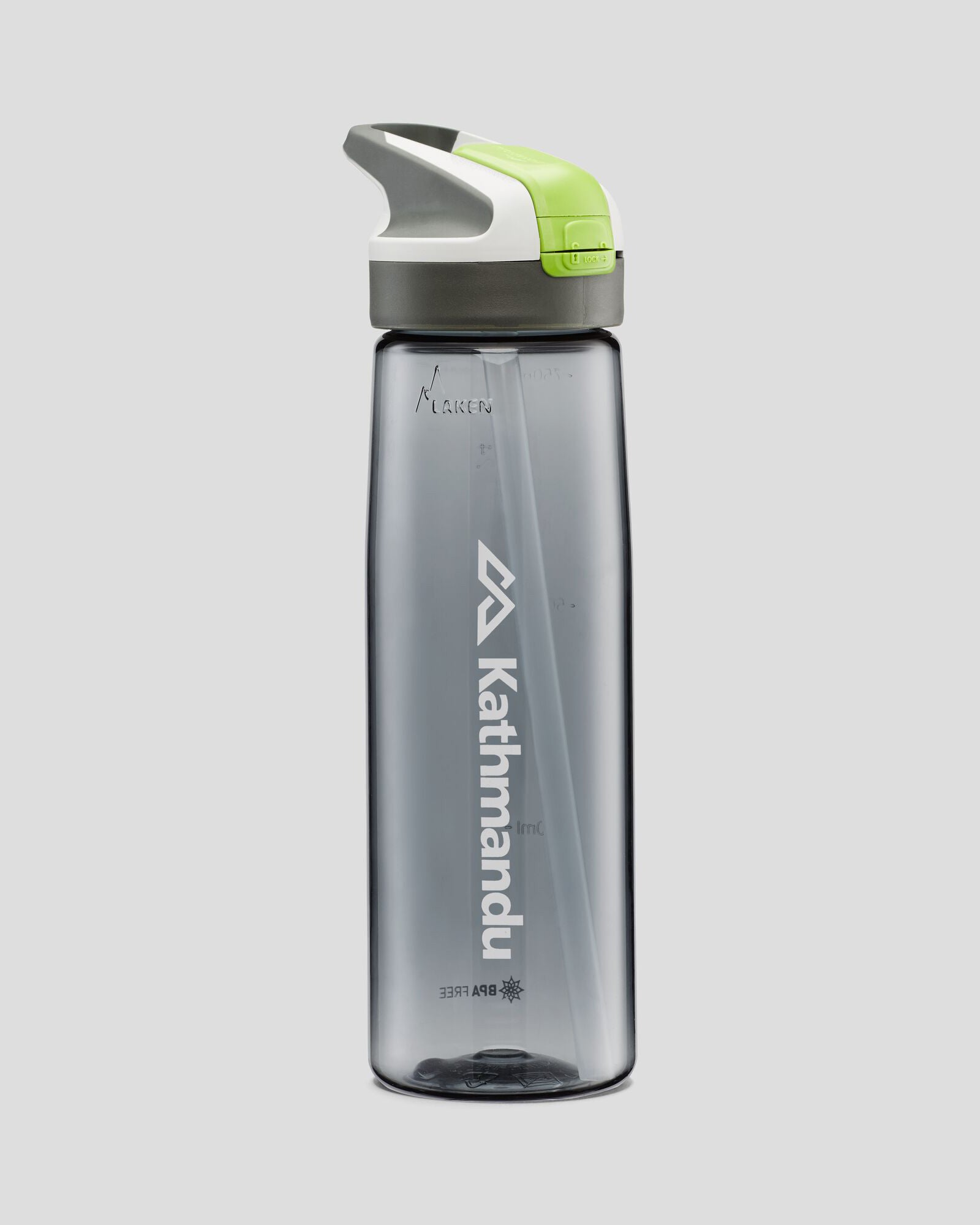 Flipspout Tritan Water Bottle 750ml - BPA Free, Leak Proof, Graphite Color - Perfect for Gym, Hiking, Travel & Everyday Hydration