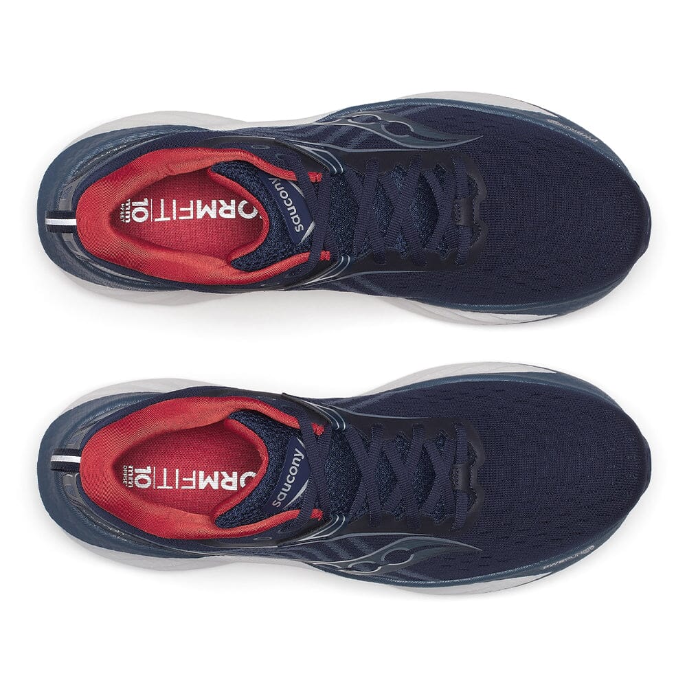 Saucony Men's Triumph 22 Running Shoes - Lightweight Cushioned Road Running Sneakers for Men | Perfect for Marathon Training, Jogging & Daily Workouts