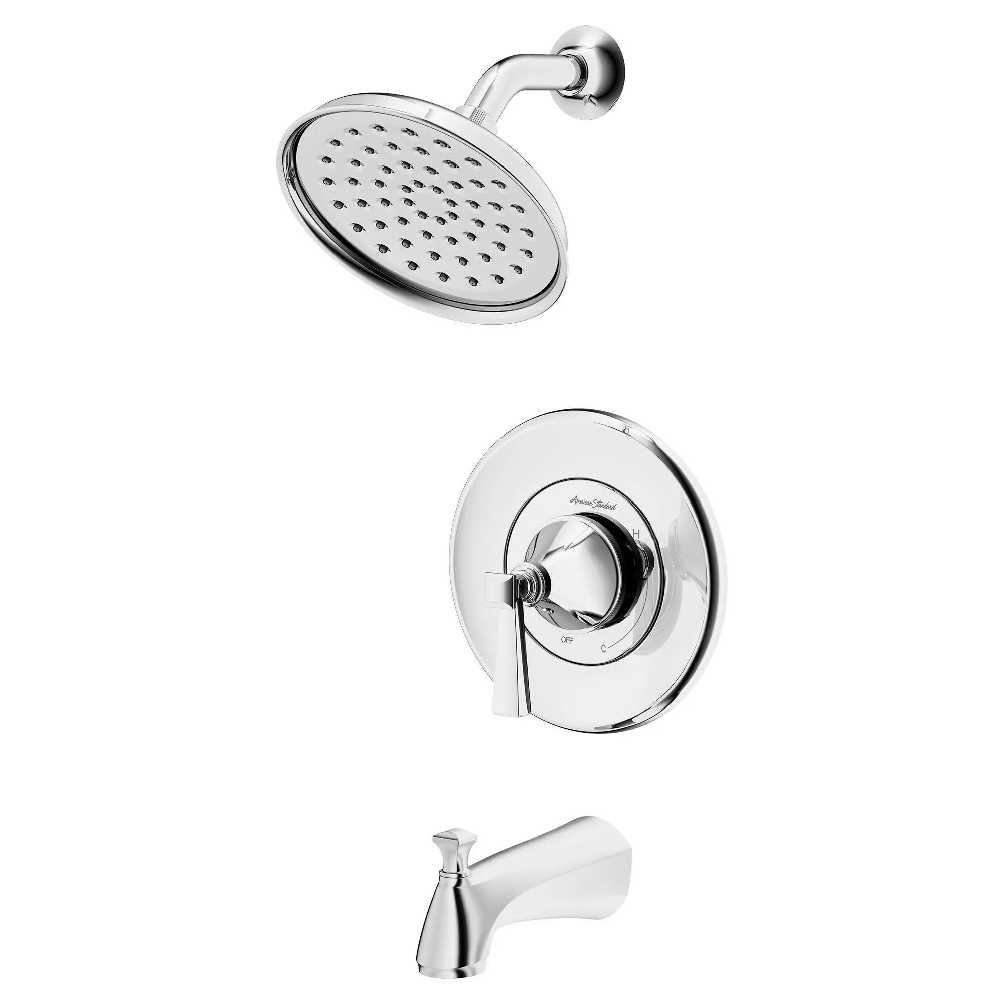 Glenmere 2.5 GPM/6.8 LPM Pressure Balance Tub and Shower Trim Kit with Showerhead & Double Ceramic Cartridge - Perfect for Bathroom Renovation and Modern Home Upgrades