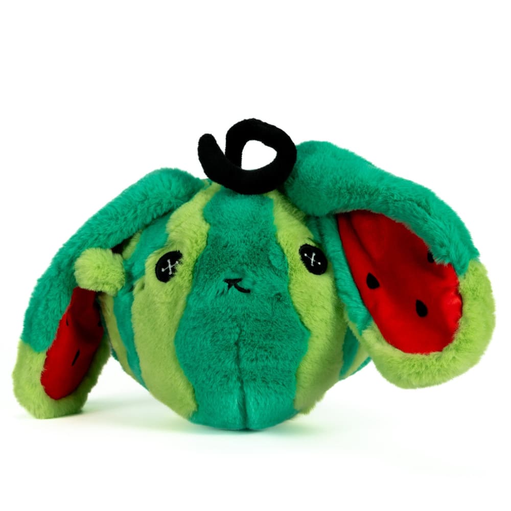 Plushie Dreadfuls Watermelon Rabbit Stuffed Animal Toy - Cute Kawaii Bunny Plush for Kids, Gift & Nursery Decor
