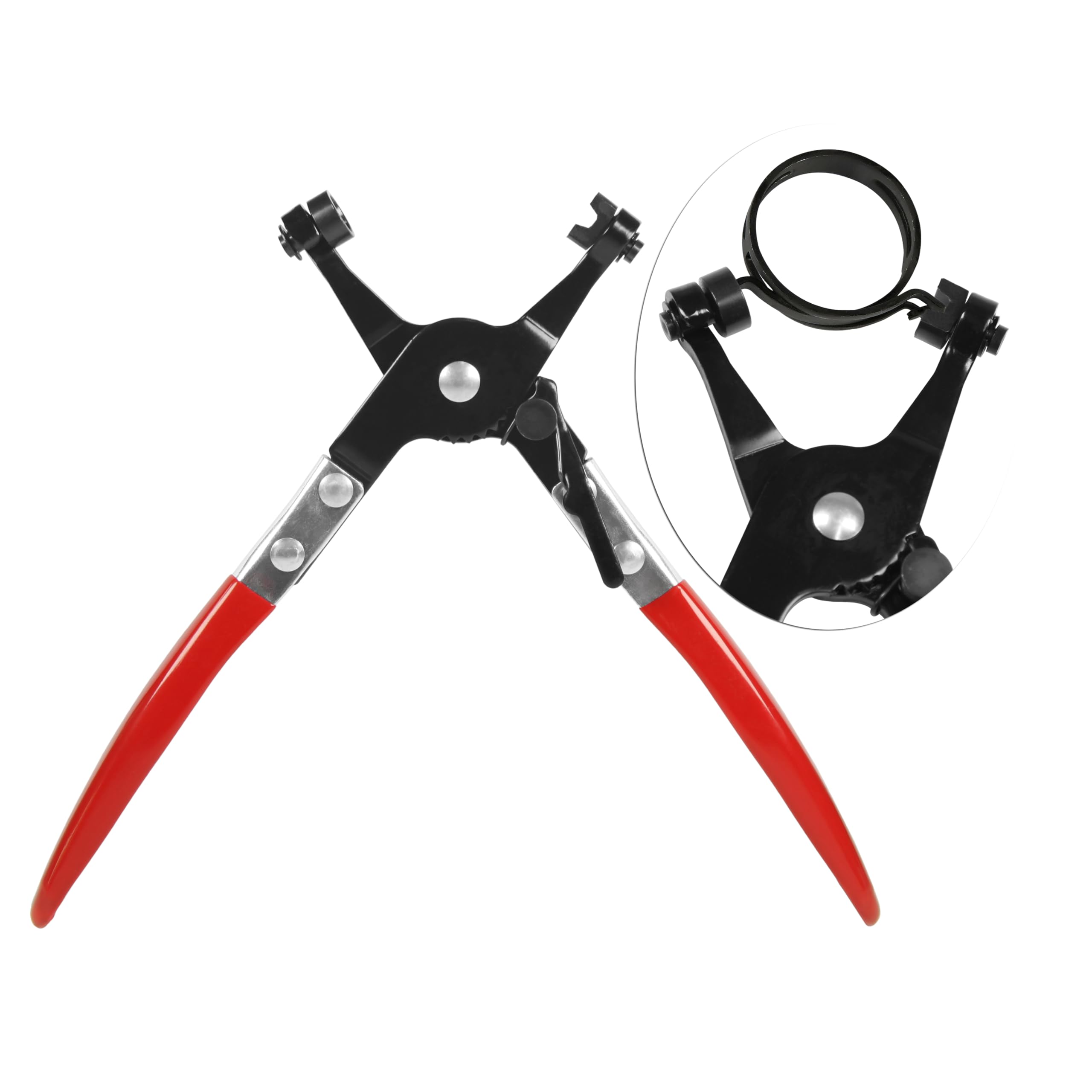 **Automotive Relay Puller Pliers - Fuse Extraction & Hose Clamp Removal Tool - Professional Car Repair Kit for Mechanics (Ideal for Engine Maintenance & Electrical Work)**