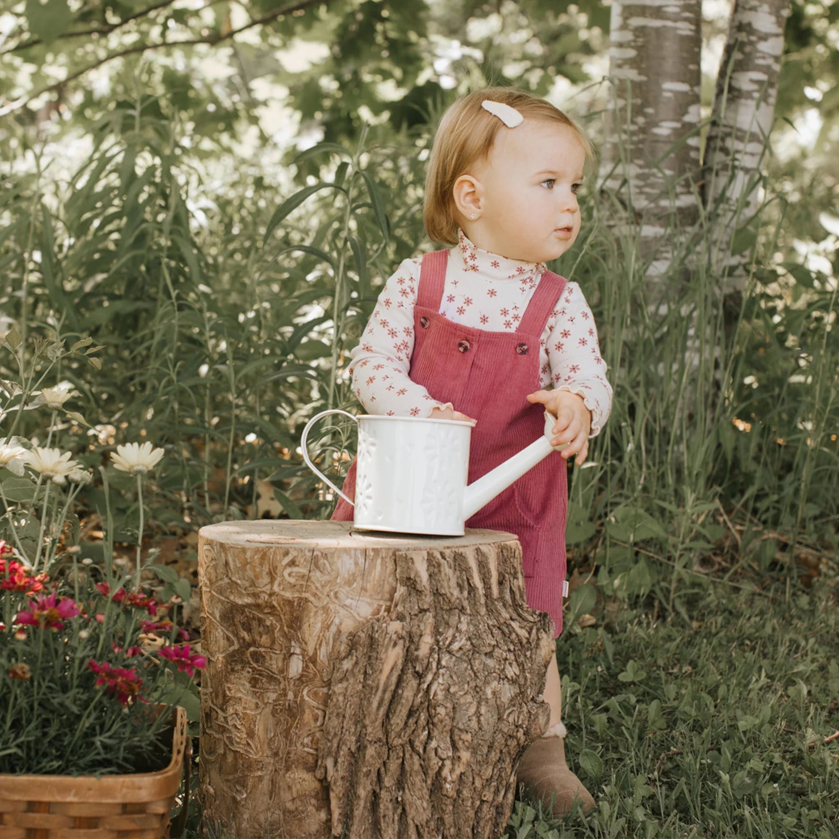 Stylish Raspberry Corduroy Overall Dress Set for Women - Trendy Fall Outfit with Pockets | Perfect for Casual Wear, Date Nights & Outdoor Adventures