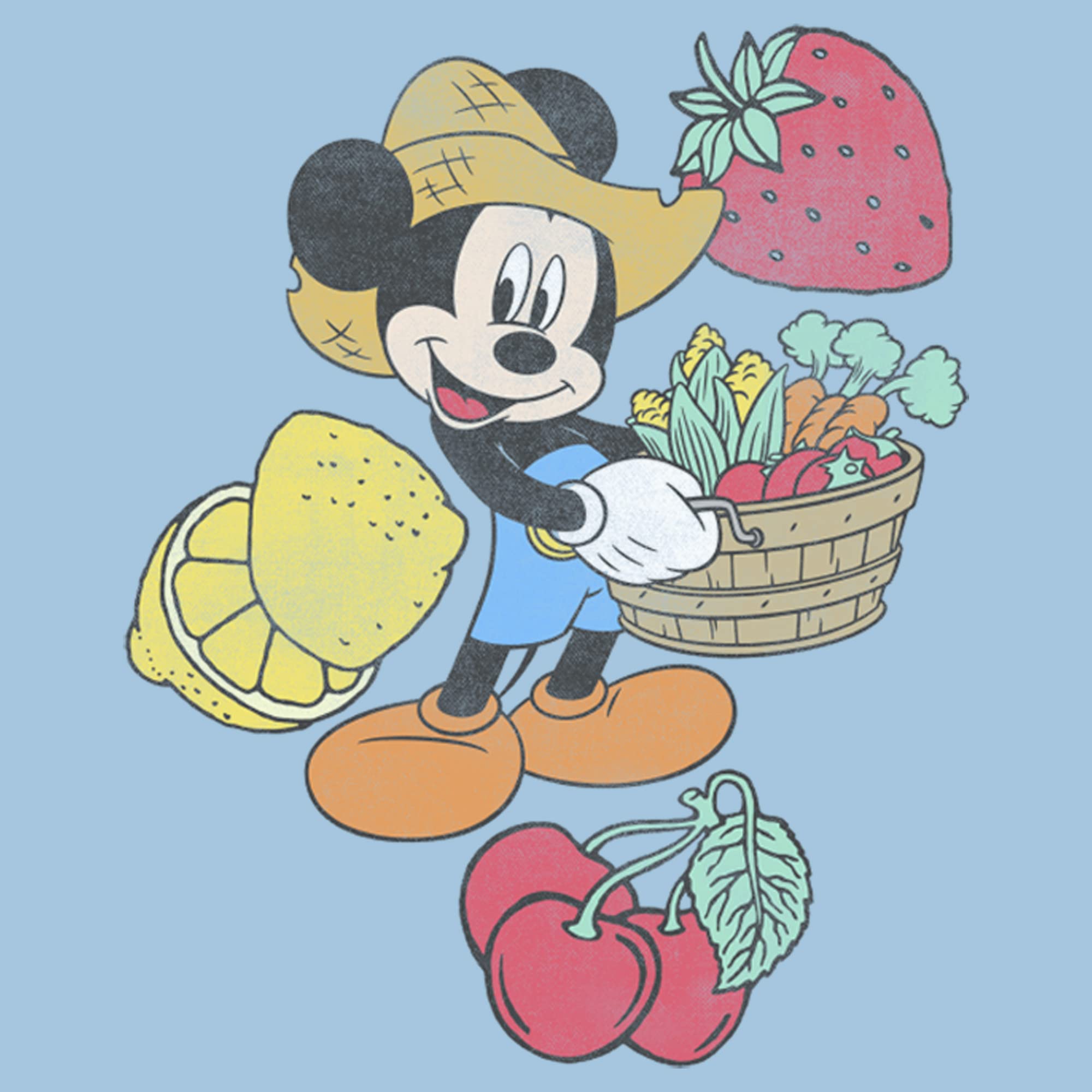 Boys Mickey Mouse Gardener T-Shirt | Disney Mickey & Friends Graphic Tee | Cute Gardening Outfit for Kids