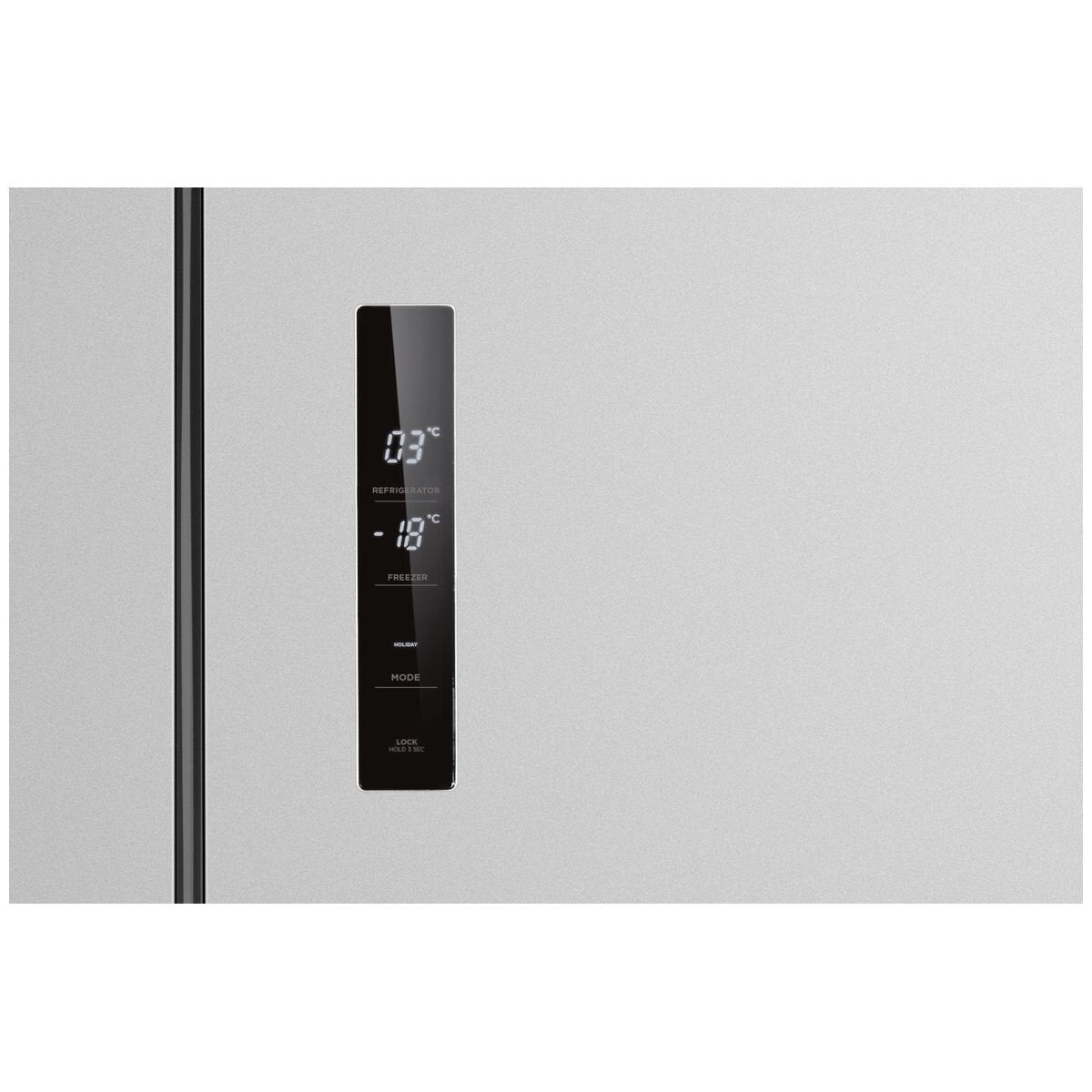 Westinghouse 496L French Door Refrigerator with Ice Maker - Stainless Steel WQE4900AA - Energy Efficient Large Capacity Fridge for Modern Kitchen & Open Plan Living Spaces