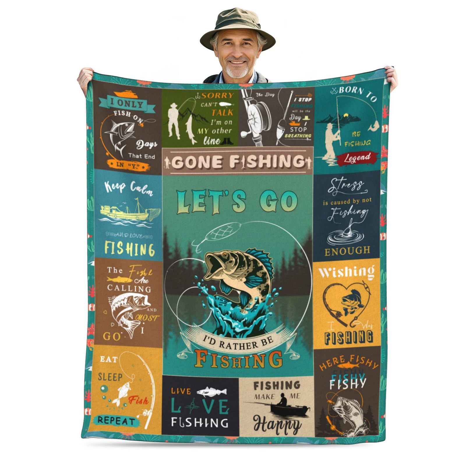 Premium Fishing Blanket for Men - 50