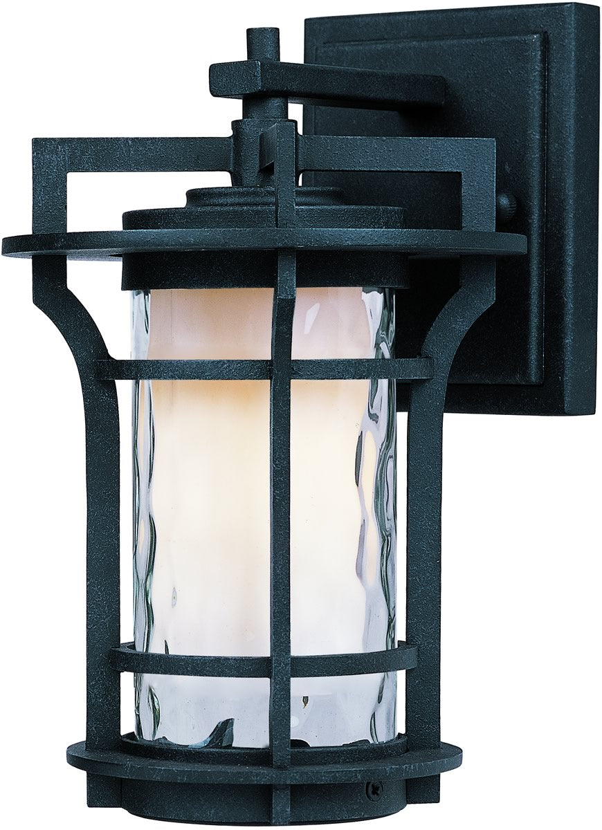 10H Oakville LED Outdoor Wall Lantern - Black Oxide Finish, Dusk to Dawn Sensor, Weatherproof Exterior Light for Porch, Patio, Garage & Entryway