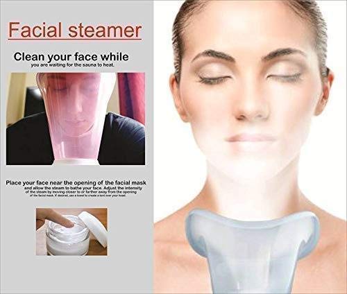 Metal Cloud™ 3-in-1 Steam Inhaler Vaporizer for Cold & Cough Relief | Facial Steamer for Skin Care & Nasal Congestion | Portable Water Vaporizer for Kids & Adults | Perfect for Home Use, Travel & Spa Treatments