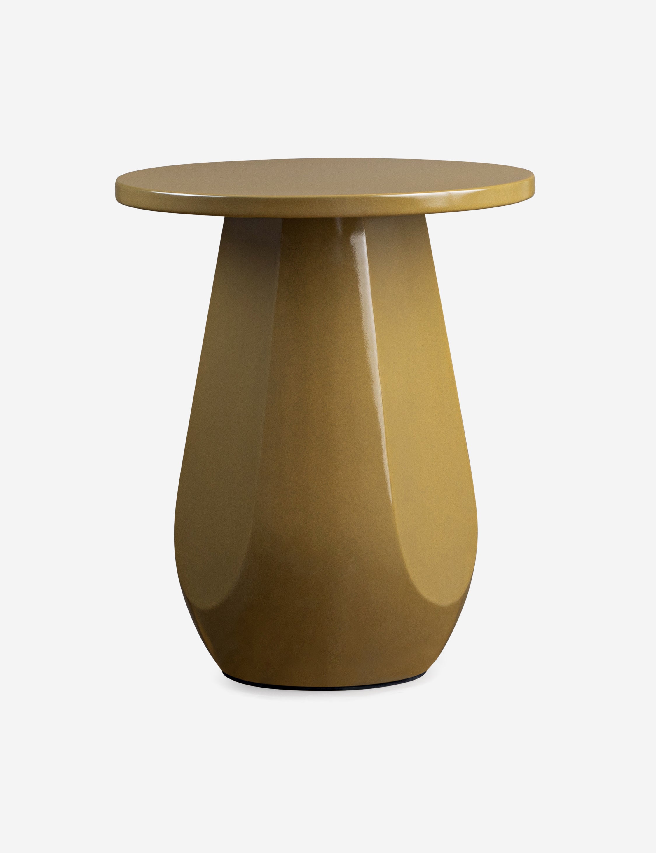 Terrell Round Side Table for Indoor & Outdoor Use - Patio, Garden, Living Room, Deck Furniture Accent Piece