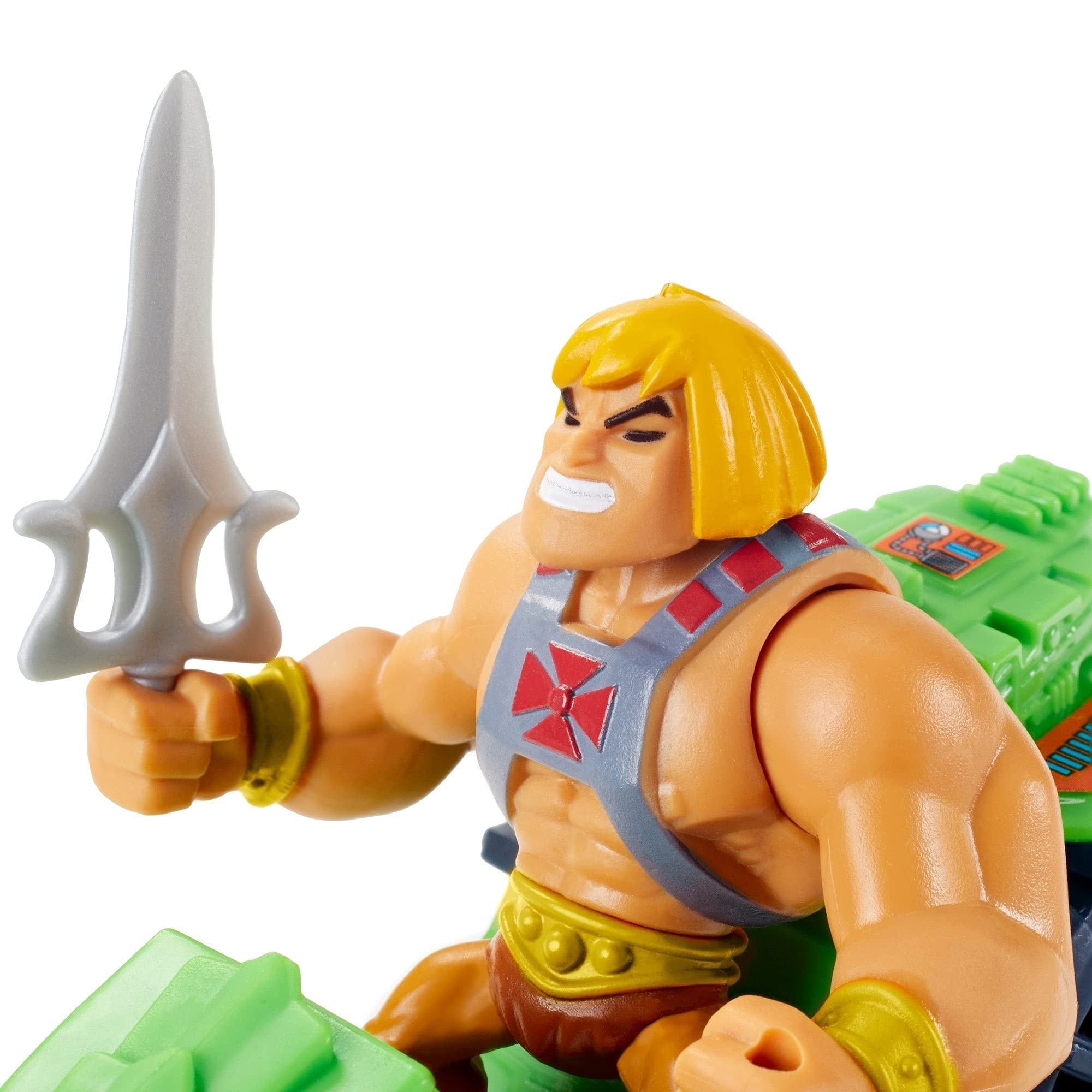 Masters of the Universe Eternia Mini Vehicle & Creature Set with Collectible Figure - 2-in-1 Action Toy for Storytelling, Display & Role Play | Perfect Gift for MOTU Fans Ages 6+ | Battle Scenes & Collection Showcase