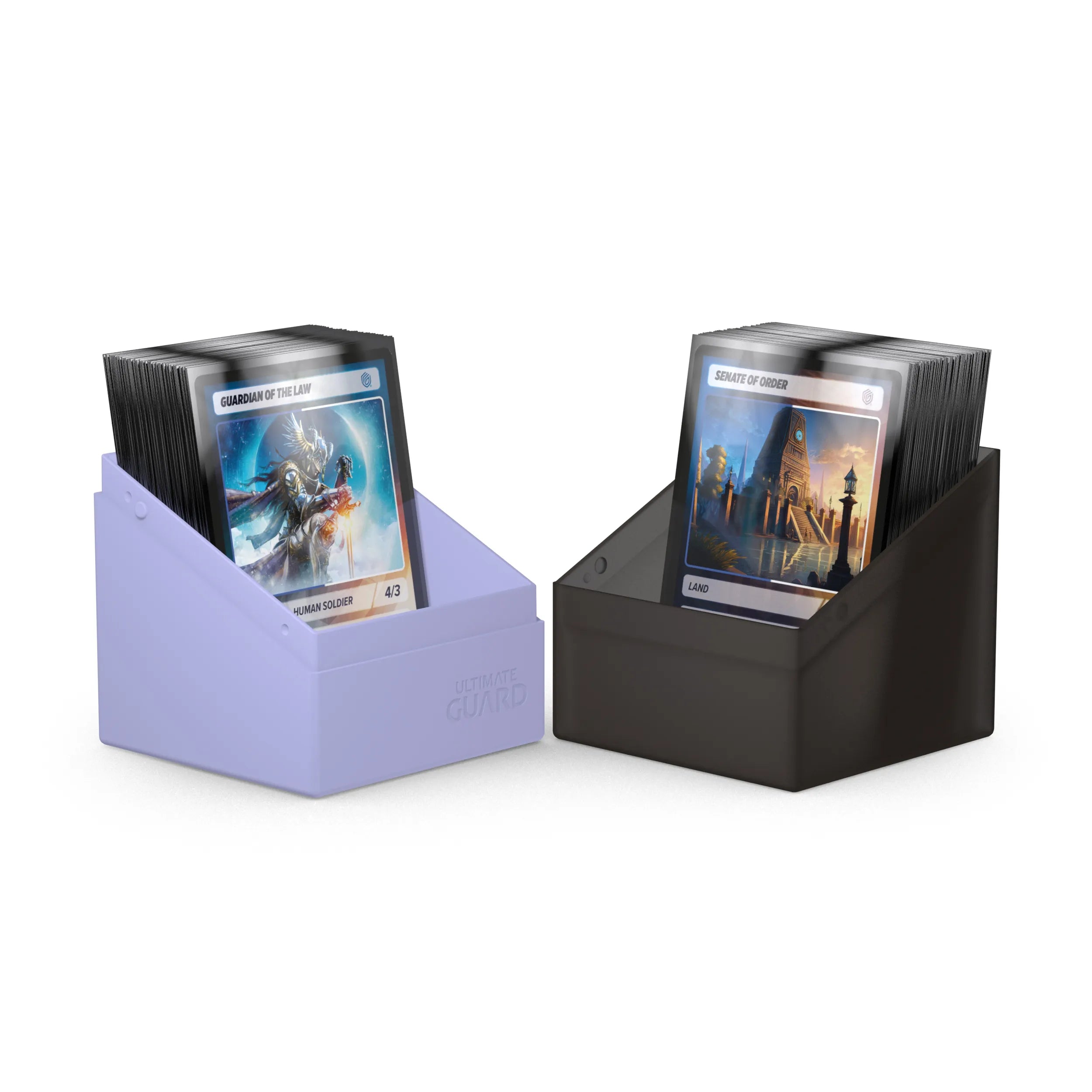 Druidic Secrets Boulder 100+ Deck Box - Premium Card Storage for Magic: The Gathering (Lavender) | Perfect for TCG Players, Collectors & Game Nights