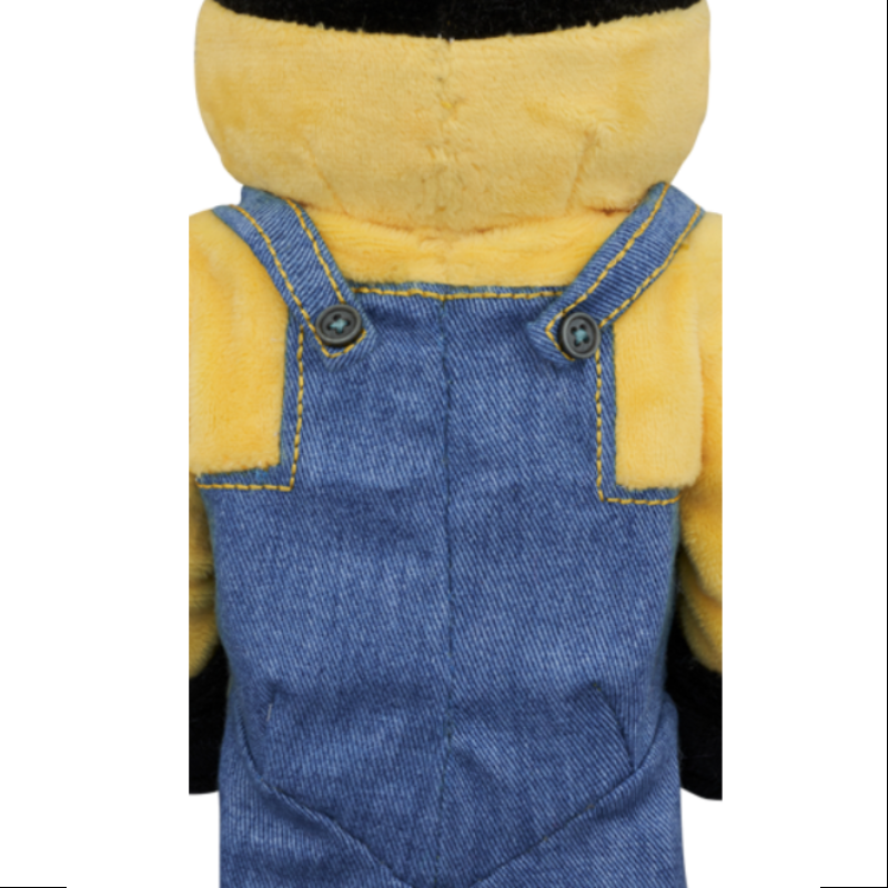 Be@rbrick Minions Stuart Costume Ver. 400% Limited Edition 2024 - Collectible Vinyl Art Toy for Display, Gifts & Pop Culture Enthusiasts