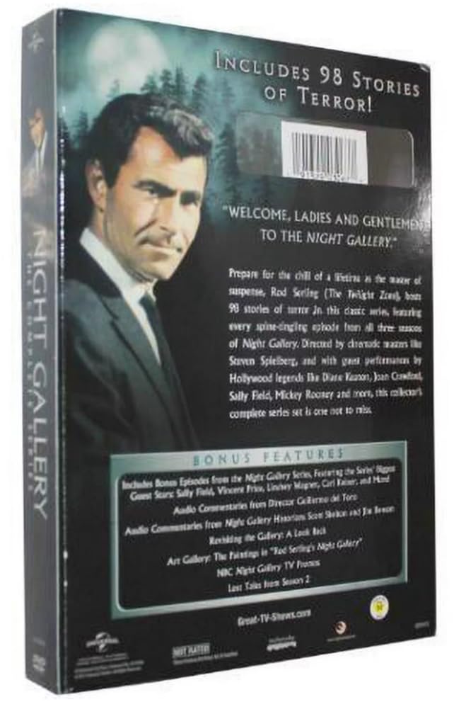 Night Gallery: The Complete Series DVD Box Set | Classic Horror Anthology TV Show | Perfect for Halloween Binge-Watching & Collector's Gifts