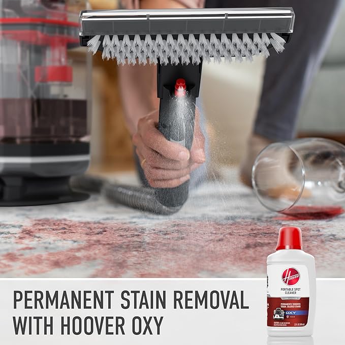Hoover CleanSlate XL Deep Cleaning Spot Cleaner - Powerful Portable Carpet & Upholstery Cleaner for Stains, Pets, and Spills - Perfect for Home, Car, and Office Use