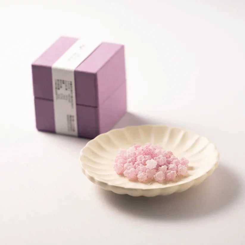 Irohaya Konpeito Grape Flavor Traditional Japanese Sugar Candy 40g - Authentic Japanese Star Candy for Tea Parties, Gift Giving & Cultural Celebrations