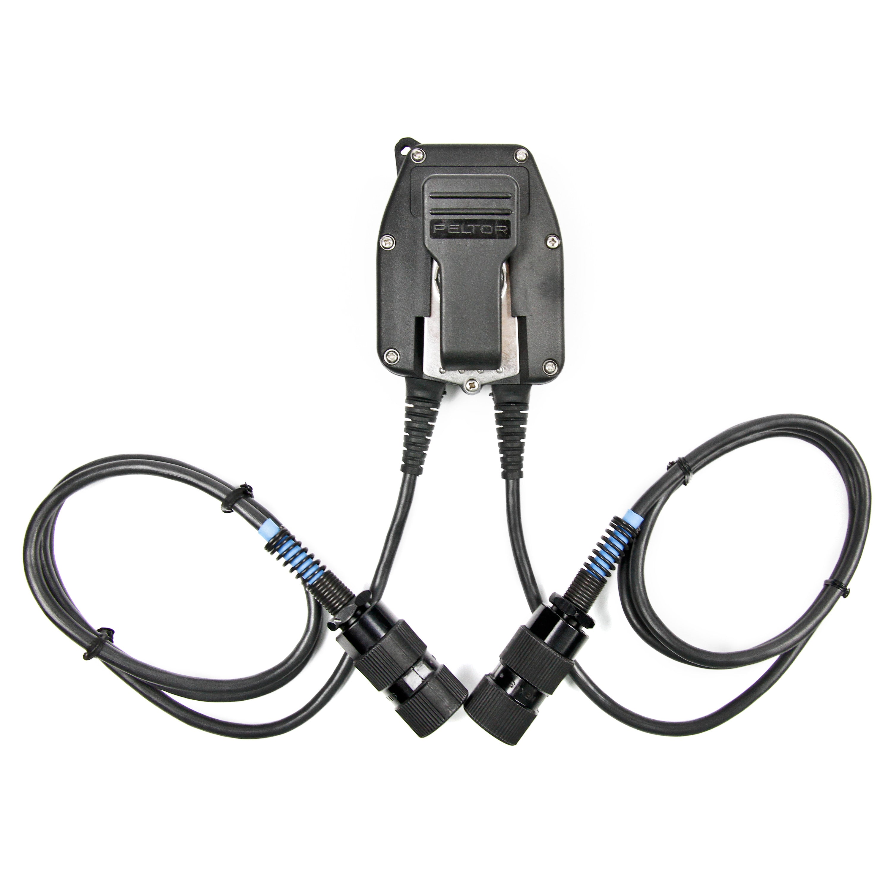 3M PELTOR Push To Talk (PTT) Adapters for Two-Way Radios - Compatible with Any Radio Model | Hands-Free Communication for Construction, Security & Outdoor Activities