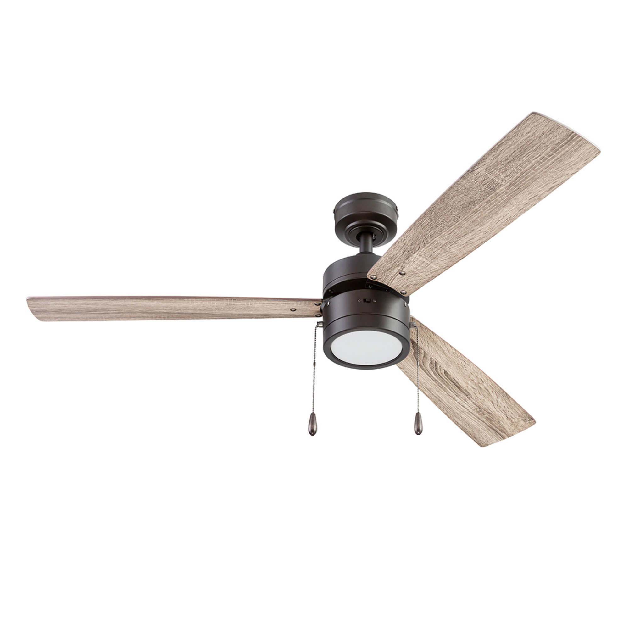 52 Inch Madrona Ceiling Fan with Espresso Bronze Finish & Pull Chain - Perfect for Living Room, Bedroom, and Outdoor Patio Cooling