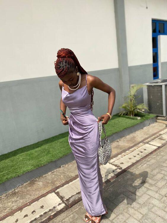 Elegant Light Purple Sheath Long Prom Dress J3199 - Perfect for Homecoming, Formal Dances & Evening Events