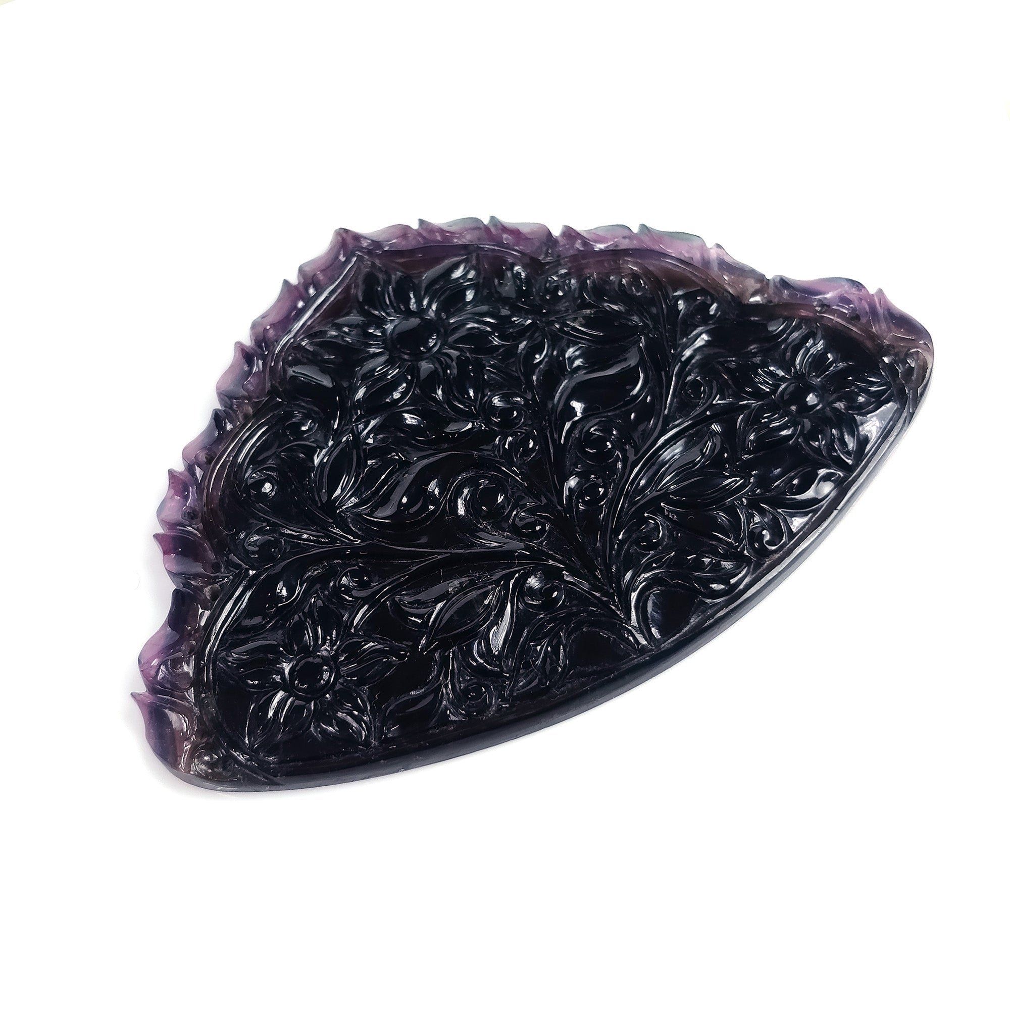 151.00cts Natural Untreated Pink Tourmaline Hand Carved Flower Gemstone - Rare Watermelon Tourmaline Carving 80x59mm (Video Included) | Perfect for Jewelry Making, Crystal Collection & Spiritual Healing